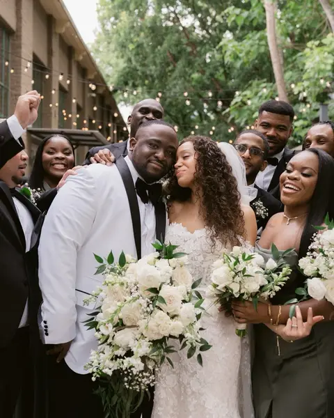 Wedding inspiration featuring The Foundry at Puritan Mill and Blosm