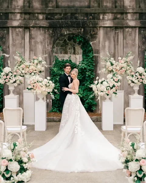 Wedding inspiration featuring Atlanta History Center - Swan House and Atlanta Party...
